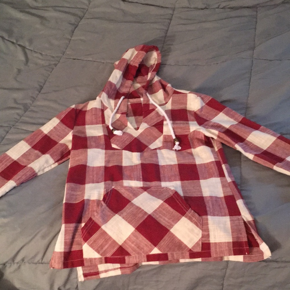 Flannel/ hoodie
